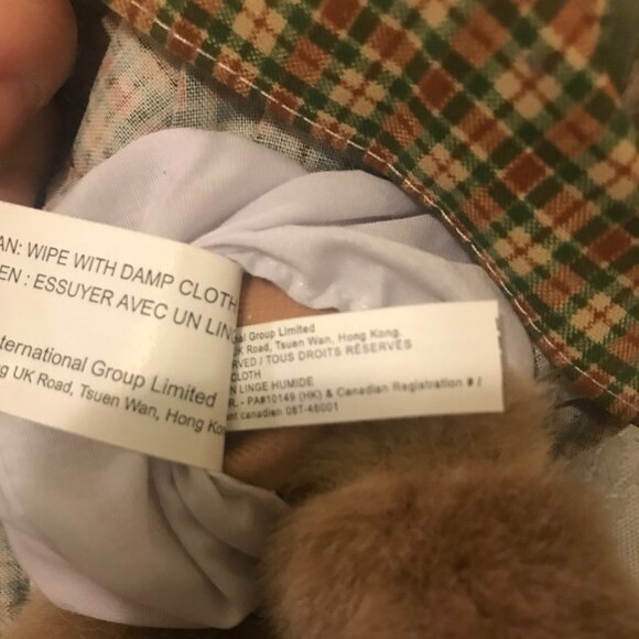 Artapower World's Best Cook 10" plush bear. Tan bear with white chef's Hat. EUC - Picture 5 of 6